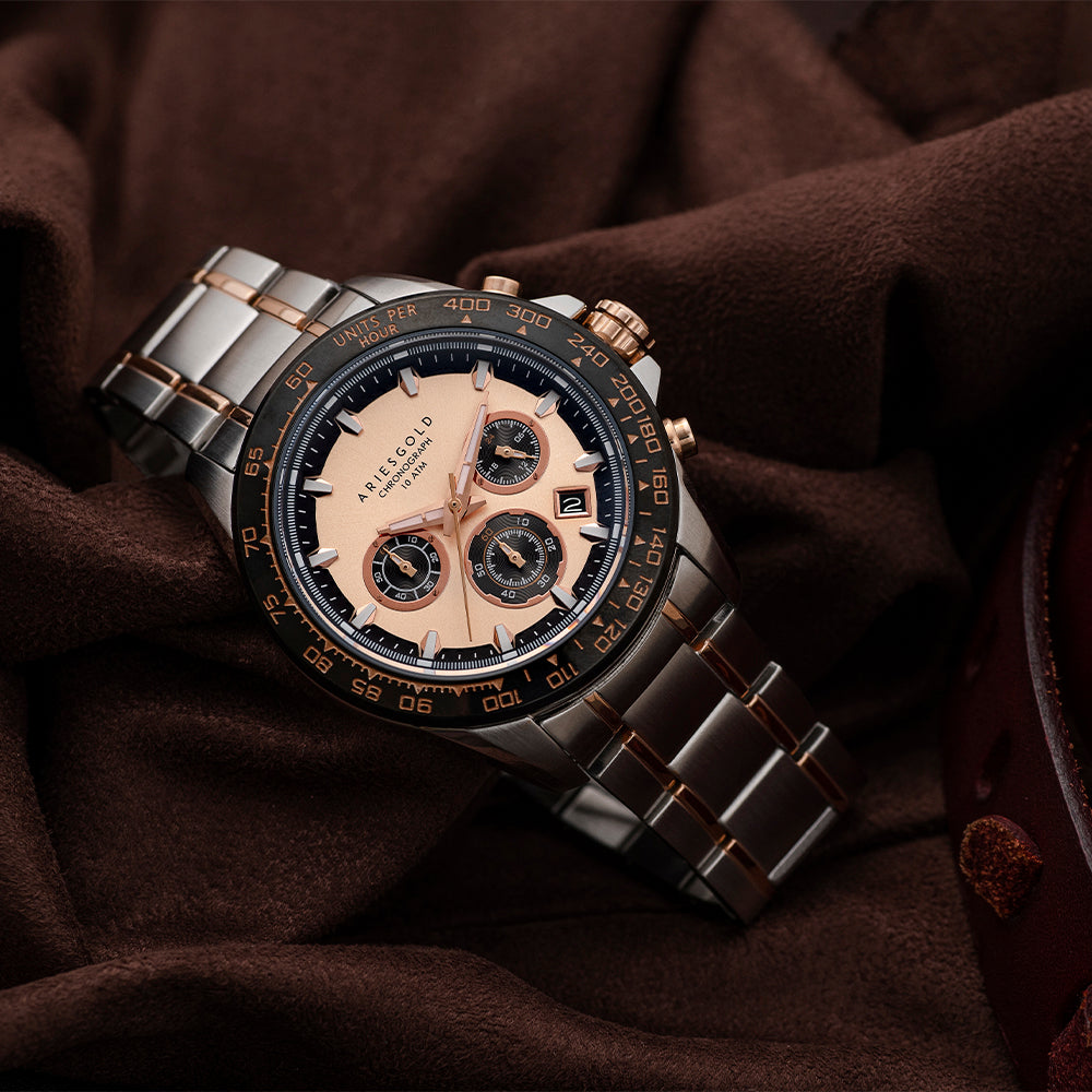 ARIES GOLD ステンレススチール L 5014Z RG-BRMOP レディースウォッチ 並行輸入品 ARIES GOLD ENCHANT ROSE GOLD STAINLESS STEEL L 5014Z RG-MOP WHITE